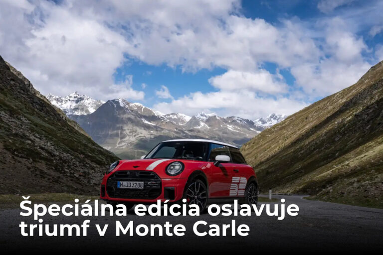 Špeciálna edícia vzdáva hold legendárnemu triumfu v Monte Carle