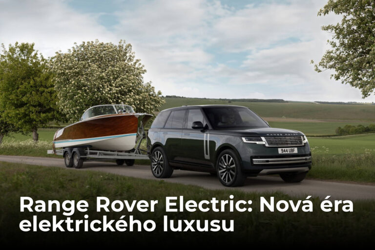 Range Rover konečne zahodil benzín. Jeho prvý elektromobil má 550 koní, obrovskú batériu a stále prebrodí 90 cm vody - AUTOVINY.sk