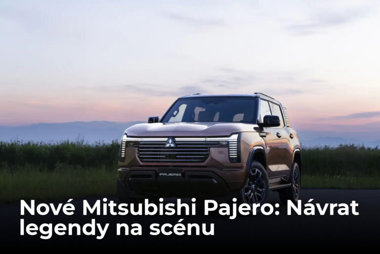 Legendárny off-road vstal z popola. Pozrite, ako vyzerá nové Mitsubishi Pajero