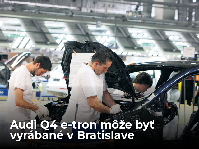 Bude sa v Bratislave vyrábať Audi Q4 e-tron? Je to dosť pravdepodobné - Magazín - Auto - pravda.sk