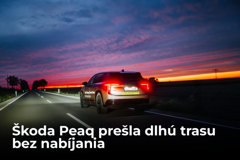 Škoda Peaq prešla na jedno nabitie 936 km. Rekord potvrdil TÜV Süd