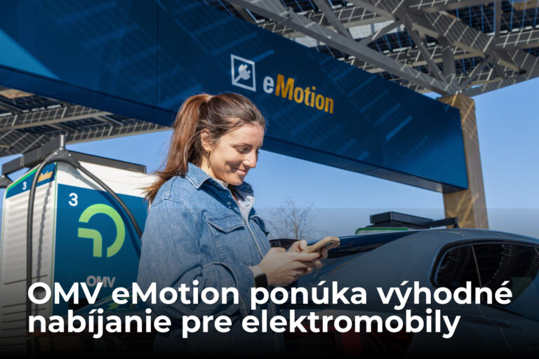 Vysoký výkon, nízke ceny: OMV eMotion oslavuje Deň elektromobility s cenou nabíjania len 0,39 €/kWh