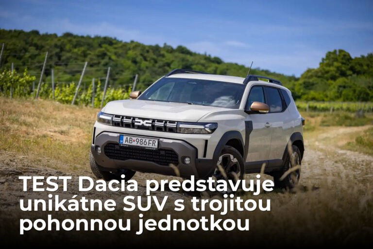 Dacia postavila SUV, aké nemá nikto. Jazdí na tri energie a zvládne aj ťažký terén