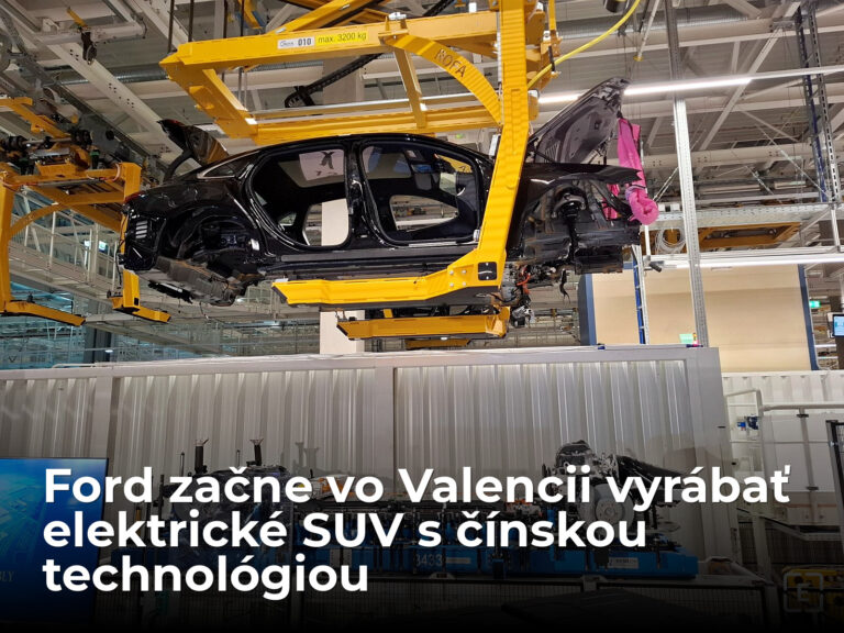 Ford a Geely postavia elektrické SUV vo Valencii