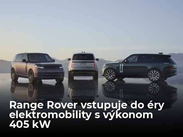 Range Rover prechádza prvýkrát na elektrinu. Ponúkne 405 kW a batériu s kapacitou 118,5 kWh - Novinky - Auto - pravda.sk