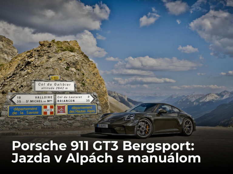Porsche 911 GT3 Bergsport má dobrý recept. Alpy, manuál a 9000 otáčok