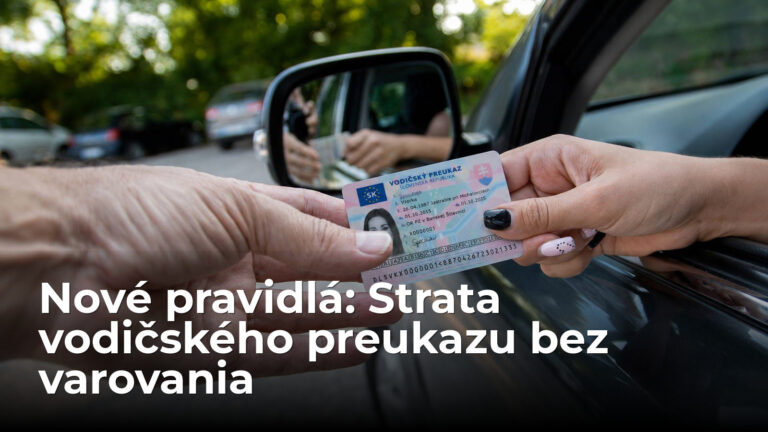 Lekár nahlási chorobu polícii do 5 dní. O vodičák môžete prísť bez varovania - AUTOVINY.sk