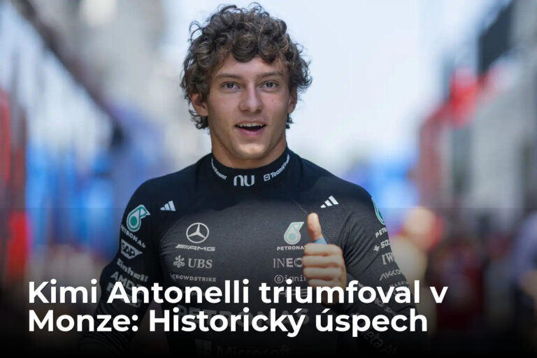 Z 19. miesta na prvé. Kimi Antonelli v Monze prepísal históriu