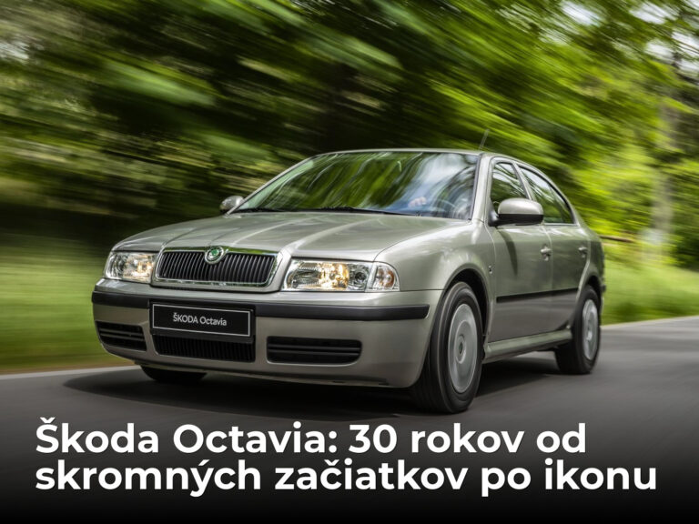 Škoda Octavia oslavuje 30 rokov. Ako sa zo skromného liftbacku stal pilier českého automobilového priemyslu