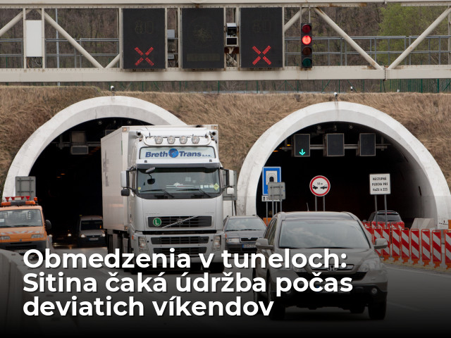 V tuneloch sa pripravte na veľké obmedzenia, niekde potrvajú až deväť víkendov - Doprava - Auto - pravda.sk