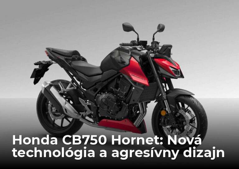 Honda Hornet dostala technológiu, ktorú mu závidia aj drahšie motorky - AUTOVINY.sk