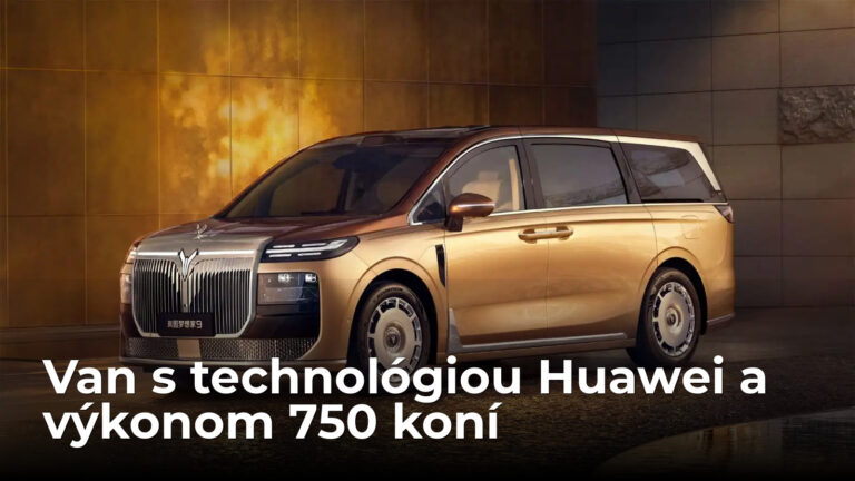 Najdokonalejší van súčasnosti? Má 750 koní a techniku od Huawei