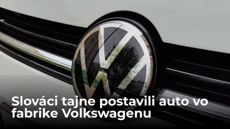 Volkswagen nič netušil: 20 Slovákov si vo fabrike postavilo vlastné auto