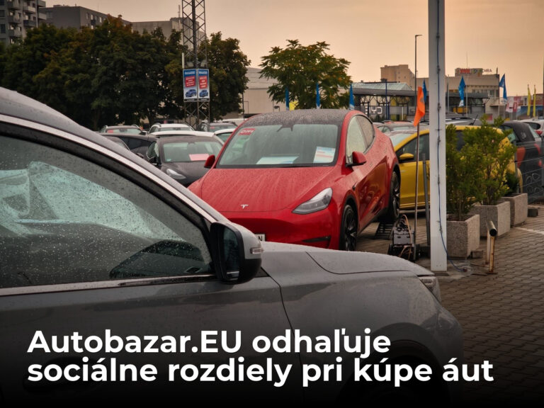Analýza hľadaní na Autobazar.EU poukázala na veľké sociálne rozdiely pri kúpe ojazdeného auta