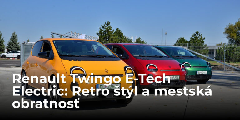 Hravé retro pod 20-tisíc eur. Je Renault Twingo E-Tech Electric Evolution stále malý a obratný? | Prvé jazdy