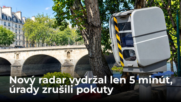 18 pokút za 5 minút. Nový radar rýchlo vypli, sankcie rušia